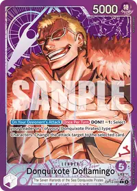 Donquixote Doflamingo OP14-060_p1 · Arte alternativo