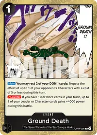 Ground Death OP14-096 · Base