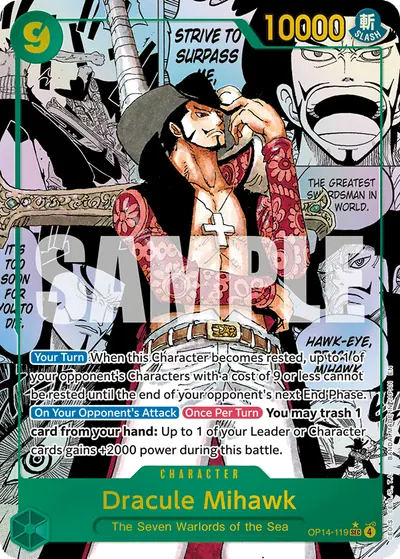 Dracule Mihawk OP14-119_p2