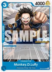 Monkey D. Luffy OP15-051_x1 · Promo