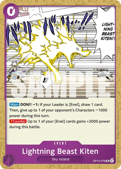 Lightning Beast Kiten