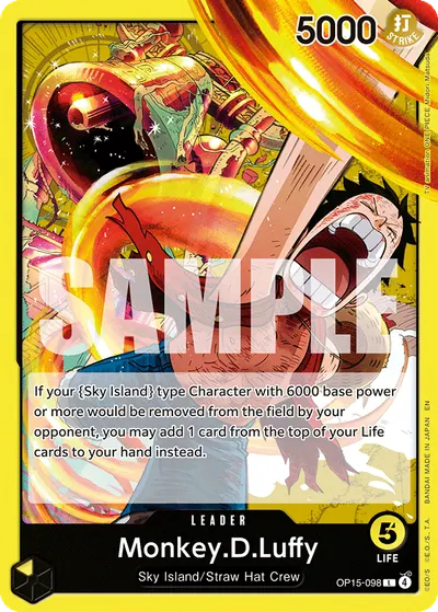Monkey.D.Luffy OP15-098