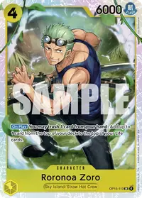 Roronoa Zoro OP15-113 · Base