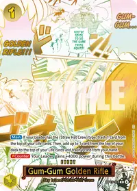 Gum-Gum Golden Rifle OP15-116_p1 · Arte alternativo