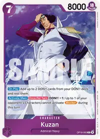 Kuzan OP16-063 · Base