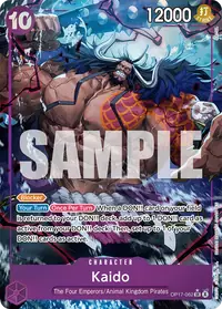Kaido OP17-062_p1 · Arte alternativo