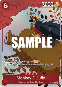 Monkey.D.Luffy P-001_p4 · Illustration alternative