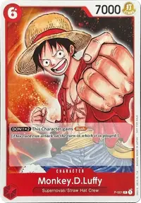 Monkey.D.Luffy P-001_x2 · Promo
