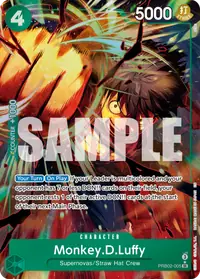 Monkey.D.Luffy PRB02-005_p1 · Alternate art