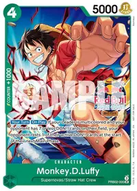 Monkey D. Luffy PRB02-005_x3 · Base