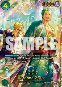 Roronoa Zoro PRB02-006_p2 · SP