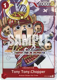 Tony-Tony Chopper ST01-006_p2 · Illustration alternative