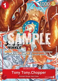 トニートニー・チョッパー ST01-006_x3 · 優勝記念