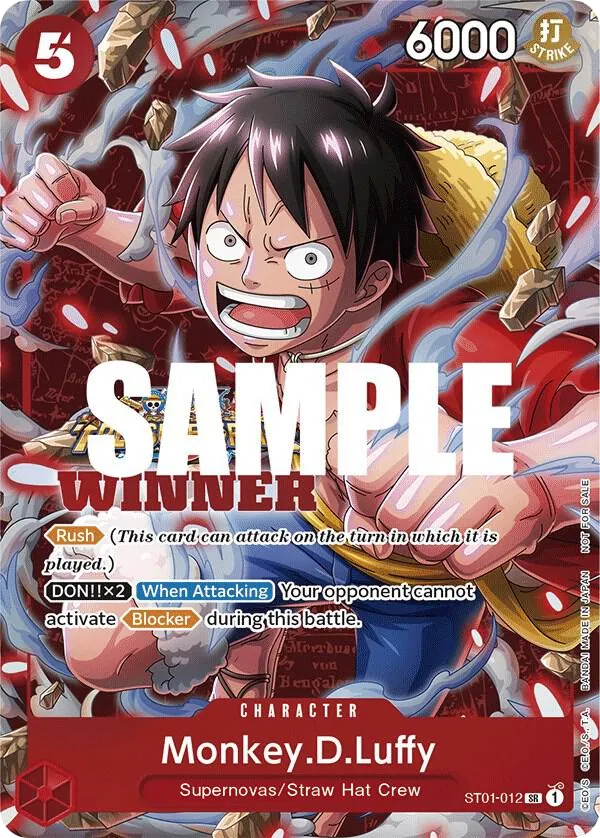 Monkey D. Luffy ST01-012_x2