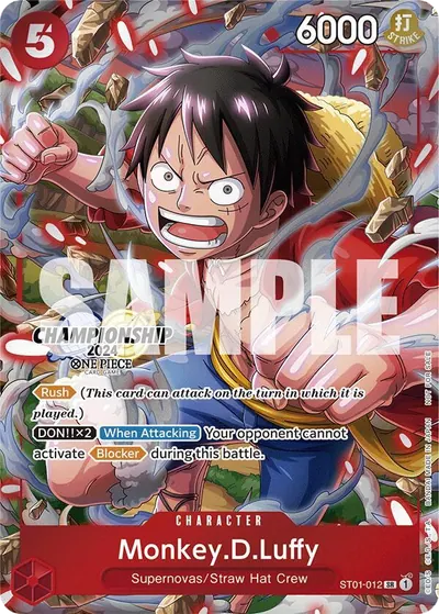 Monkey.D.Luffy ST01-012_x3