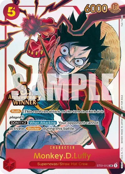Monkey.D.Luffy ST01-012_x4