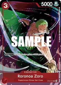Roronoa Zoro ST01-013_p2 · Arte alternativo