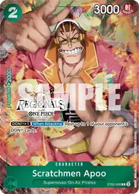Scratchmen Apoo ST02-008_x6 · Promo
