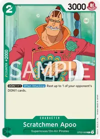 Scratchmen Apoo ST02-008_x7 · Promo