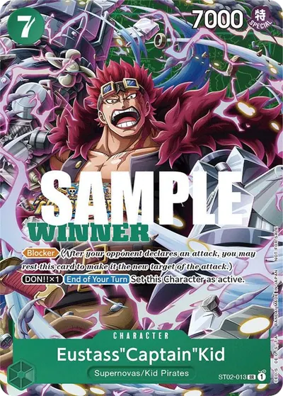 Eustass"Captain"Kid ST02-013_x2