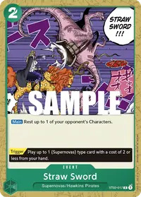 Straw Sword ST02-017 · Base