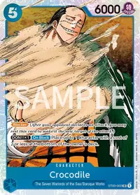 Crocodile ST03-003_x4 · Promo