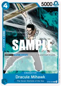 Dracule Mihawk ST03-005 · Base