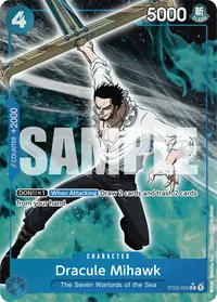 Dracule Mihawk ST03-005_p5 · Full art