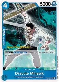 Dracule Mihawk ST03-005_x1 · Presentación