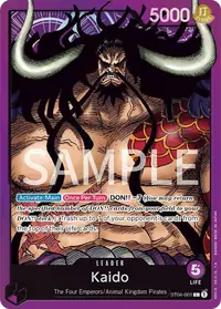 Kaido ST04-001_x2 · Promo
