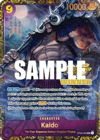 Kaido ST04-003_x3 · Ganador