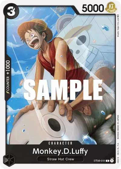Monkey.D.Luffy ST08-011