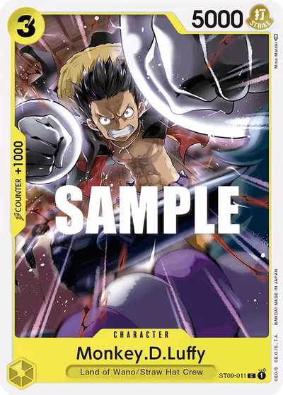 Monkey.D.Luffy ST09-011
