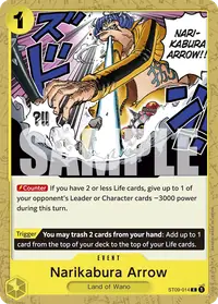 Narikabura Arrow ST09-014_r1 · Reimpresión