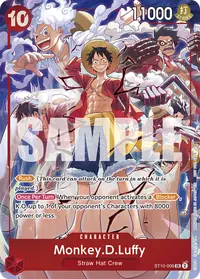 Monkey.D.Luffy ST10-006_p4 · Arte alternativo
