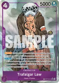 Trafalgar Law ST10-010_p2 · Treasure rare