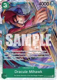 Dracule Mihawk ST12-003 · Base