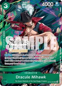 Dracule Mihawk ST12-003_x4 · Vainqueur