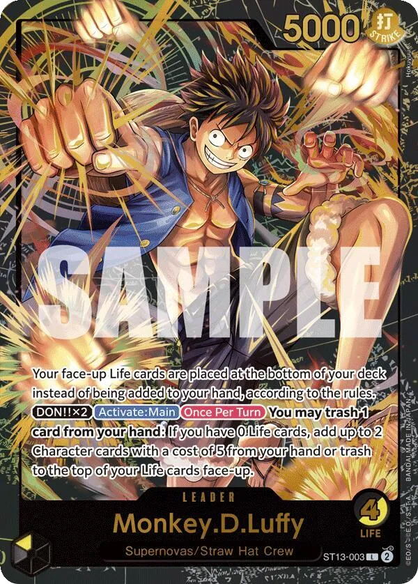 Monkey.D.Luffy ST13-003_x1