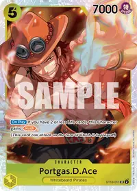Portgas.D.Ace ST13-011 · Base