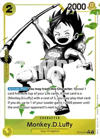 Monkey.D.Luffy ST13-014_p1 · Arte alternativo