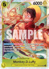 Monkey.D.Luffy ST13-015 · Base