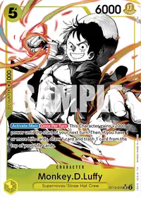 Monkey.D.Luffy ST13-015_p1 · Arte alternativo