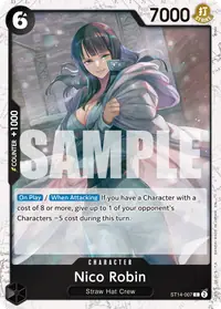 Nico Robin ST14-007_p1 · Pirate foil