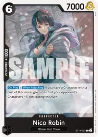 Nico Robin ST14-007_r1 · Reprint