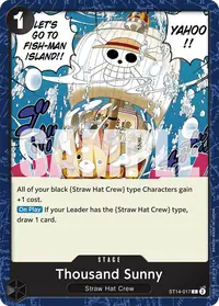Thousand Sunny ST14-017 · Base