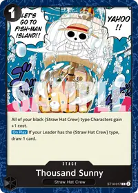 Thousand Sunny ST14-017_r1 · Reimpresión