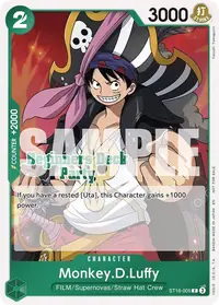 Monkey D. Luffy ST16-005_x1 · Promo
