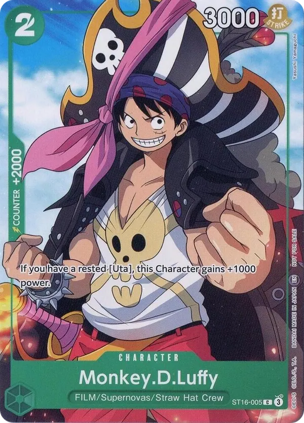 Monkey D. Luffy ST16-005_x3