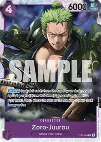 Zoro-Juurou ST18-004 · Base